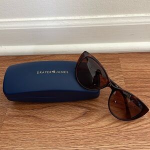 Draper James Tortoise Cat Eye Sunglasses NWOT